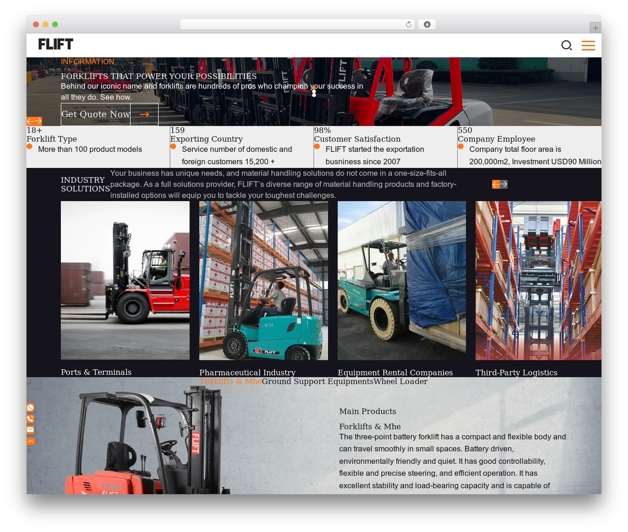 Theme WordPress Coverweb Theme for elementor_template - fliftforklift.com