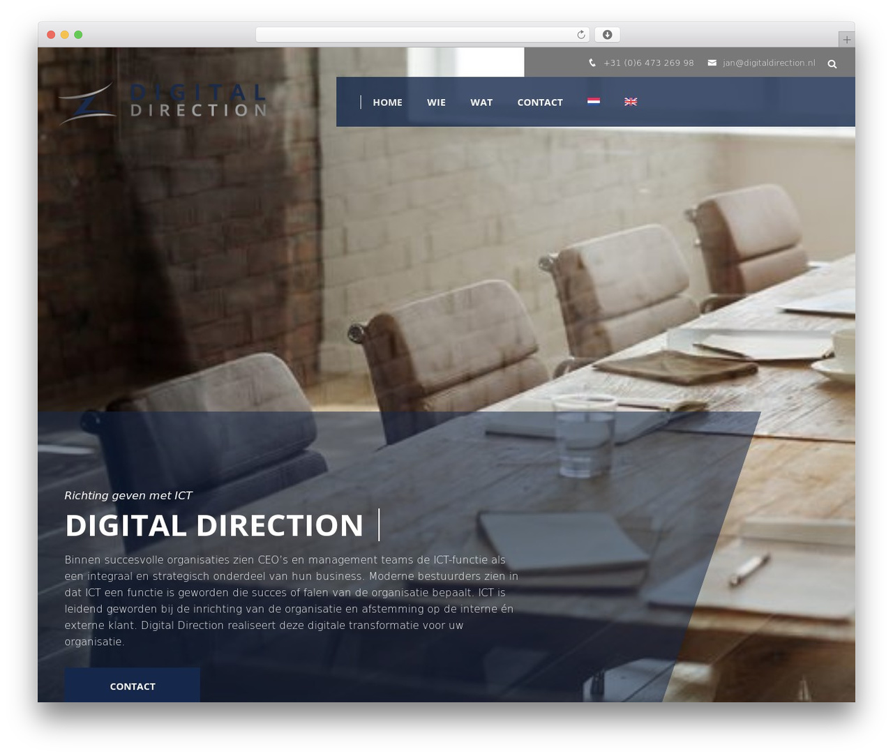 WordPress theme Consult - digitaldirection.nl