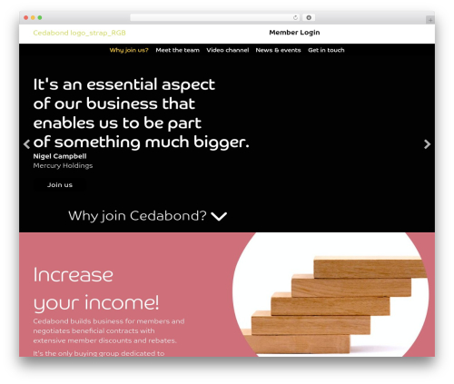Bt pro WordPress plugin - cedabond.co.uk
