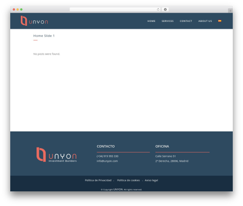 Bridge WordPress theme - unyon.com