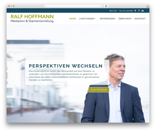 Divi eventmanager WordPress plugin - mediation-hoffmann.de