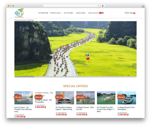 Flatsome WordPress theme - hometravelvietnam.com