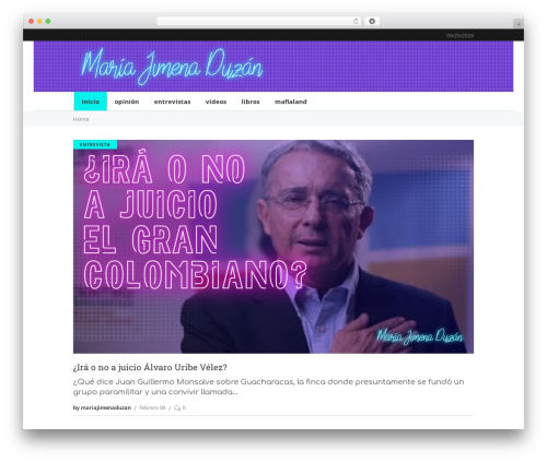 HashMag theme WordPress - mariajimenaduzan.com