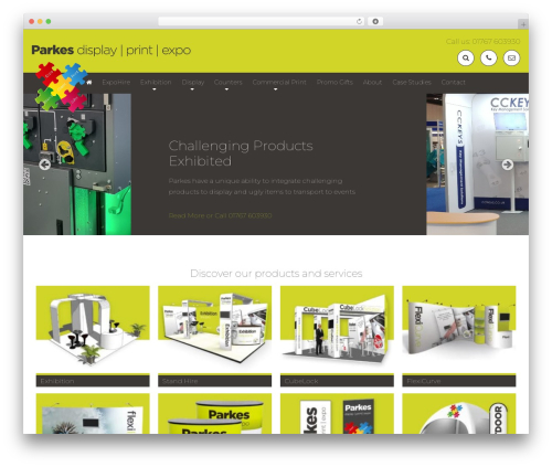 OPSv3 WordPress theme - parkesprintanddesign.com