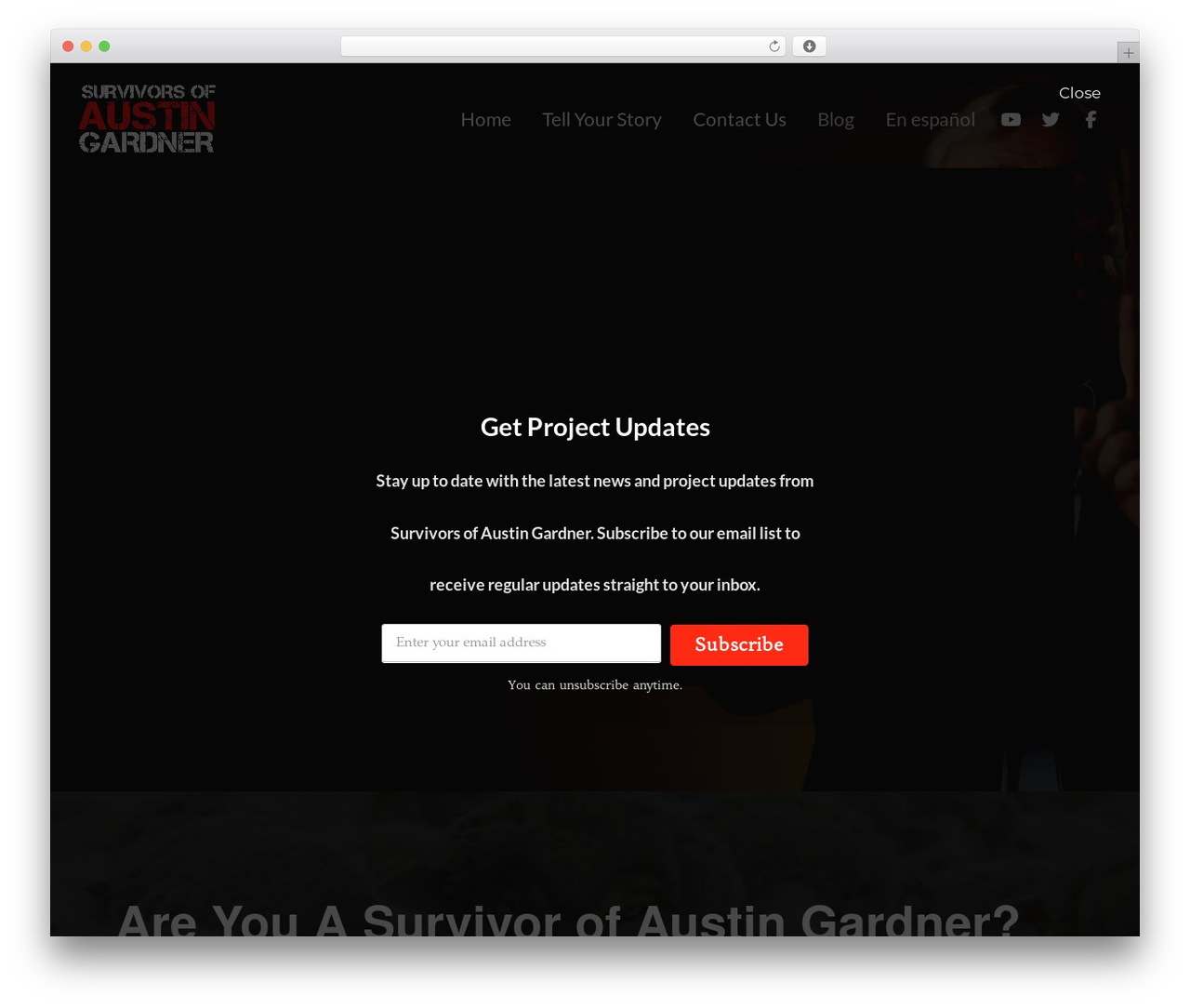 Pro WordPress theme - survivorsofaustingardner.com Pro WordPress theme - survivorsofaustingardner.com