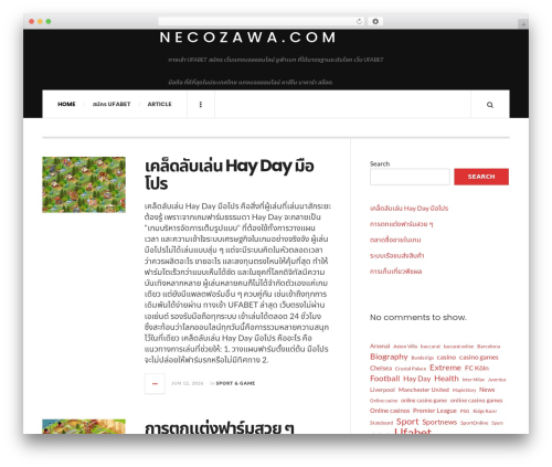Theme WordPress JustWrite - necozawa.com Theme WordPress JustWrite - necozawa.com