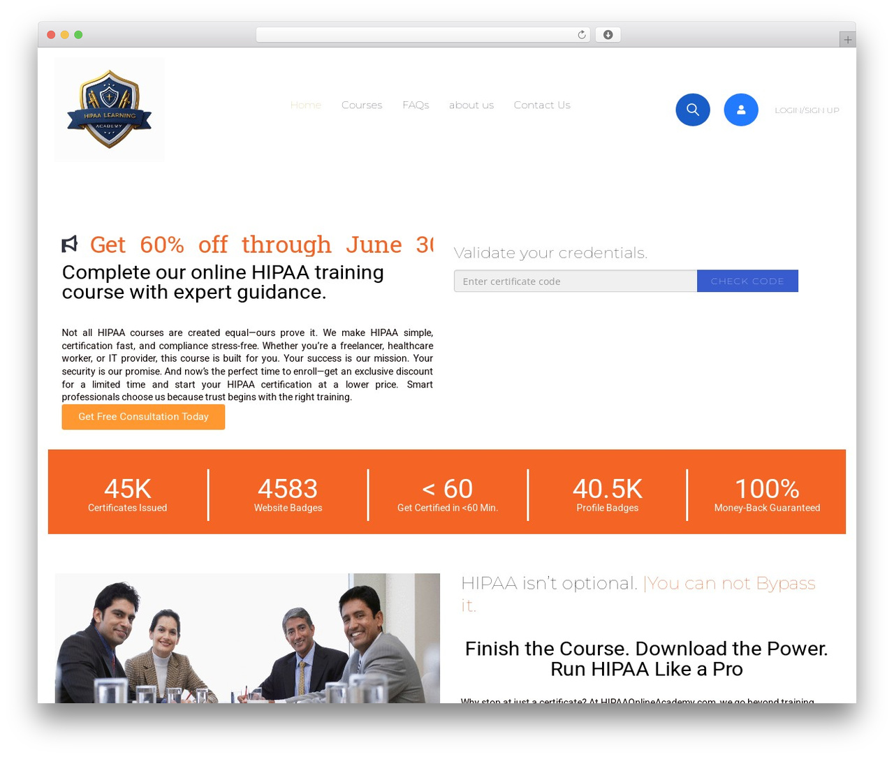 Theme WordPress MasterStudy Templates - hipaalearningacademy.com