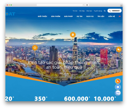 Theme WordPress Tech - dattech.com.vn