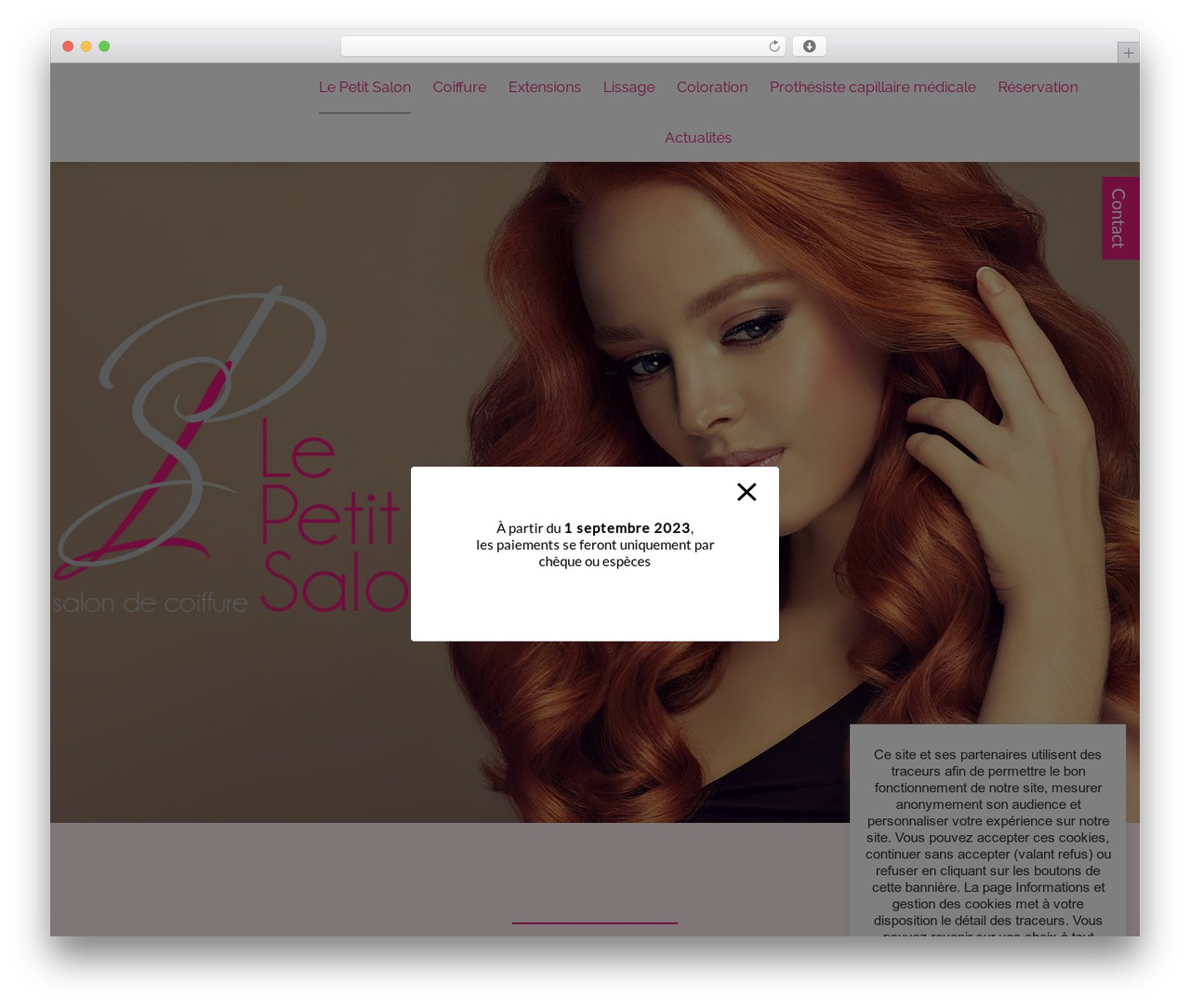 WordPress theme Com'On TEMPLATE - coiffure-lepetitsalon.fr WordPress theme Com'On TEMPLATE - coiffure-lepetitsalon.fr