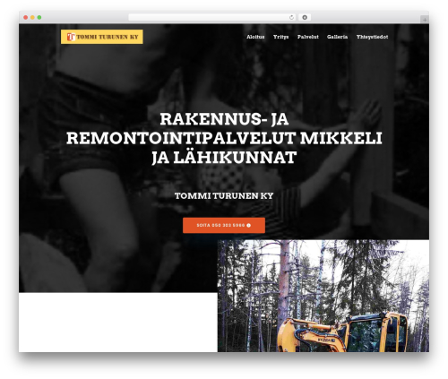 WordPress theme Divi - tommiturunen.com
