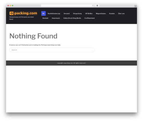 elemento WP theme - copacking.com