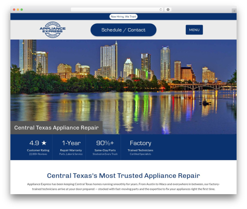 Fluid local WordPress plugin - applianceexpresstx.com