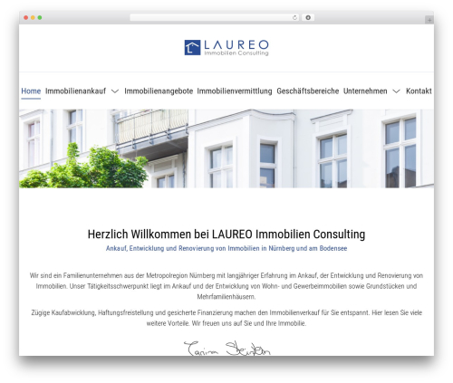 Theme WordPress screenwork - laureo.de