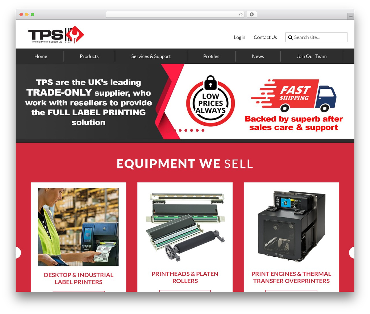 WordPress theme Platform81 Theme - thermalprintersupport.com WordPress theme Platform81 Theme - thermalprintersupport.com