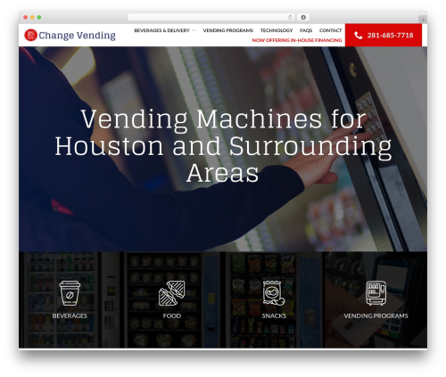 WordPress theme Reach Local - changevending.com
