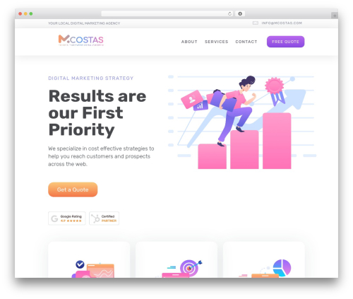 Estimation form WordPress plugin - mcostas.com