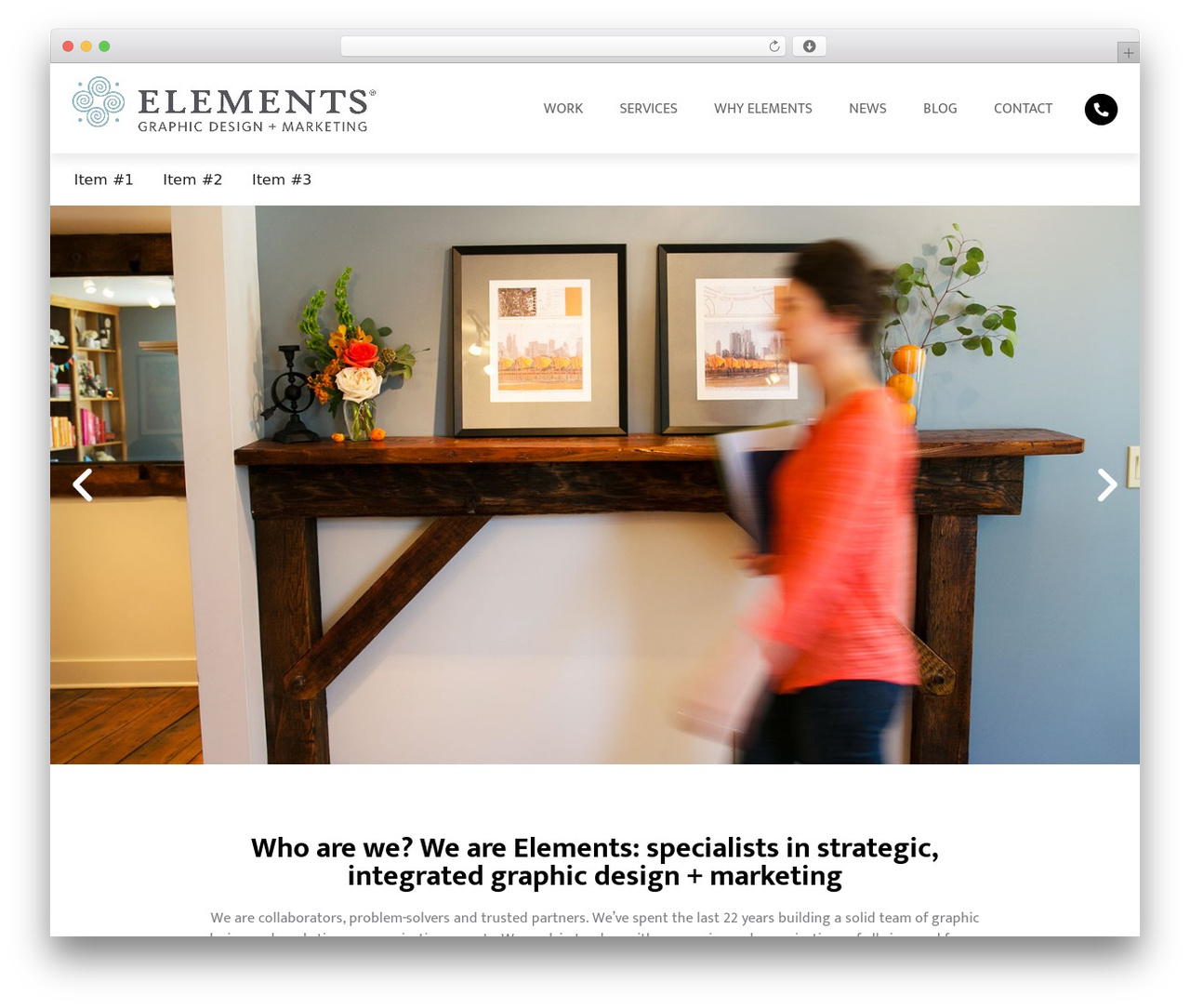 WordPress theme WPS Theme - elementsdesign.com