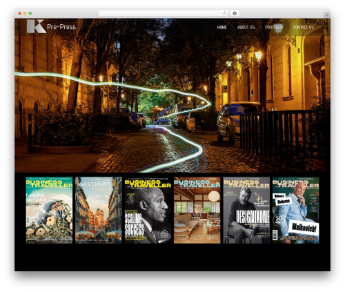 Impreza WordPress theme - kfr-prepress.co.uk