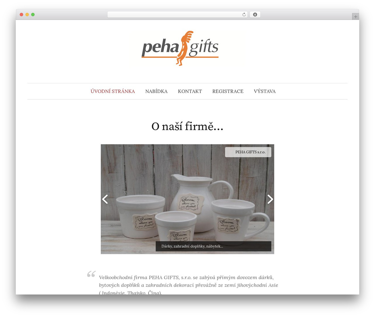 Graphy WordPress theme - phg.cz