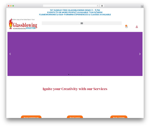 Cookiez WordPress plugin - glassblowinghouston.com