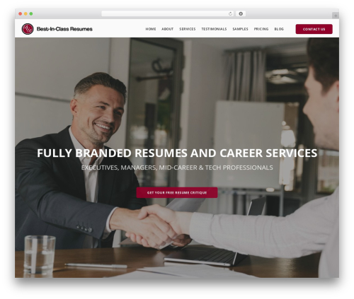 Elfsight testimonials slider cc WordPress plugin - bestclassresumes.com