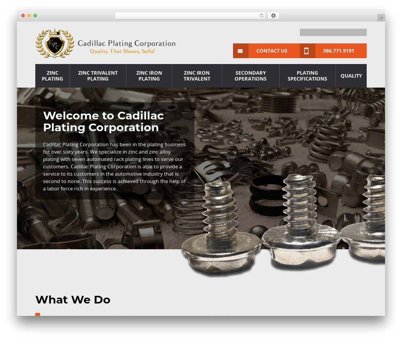 Theme WordPress Cadillac Plating - cadillacplating.com Theme WordPress Cadillac Plating - cadillacplating.com