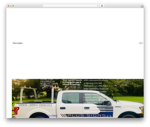 WordPress theme Etch Theme - plussignsinc.com