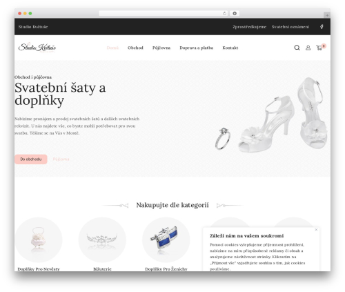 WordPress theme Avanam - studiokvetuse.cz