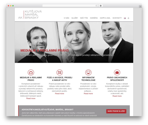 WP theme Interface Pro - akkmb.cz