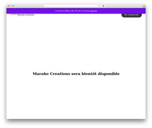 Amanda Theme WordPress theme - marahecreations.com