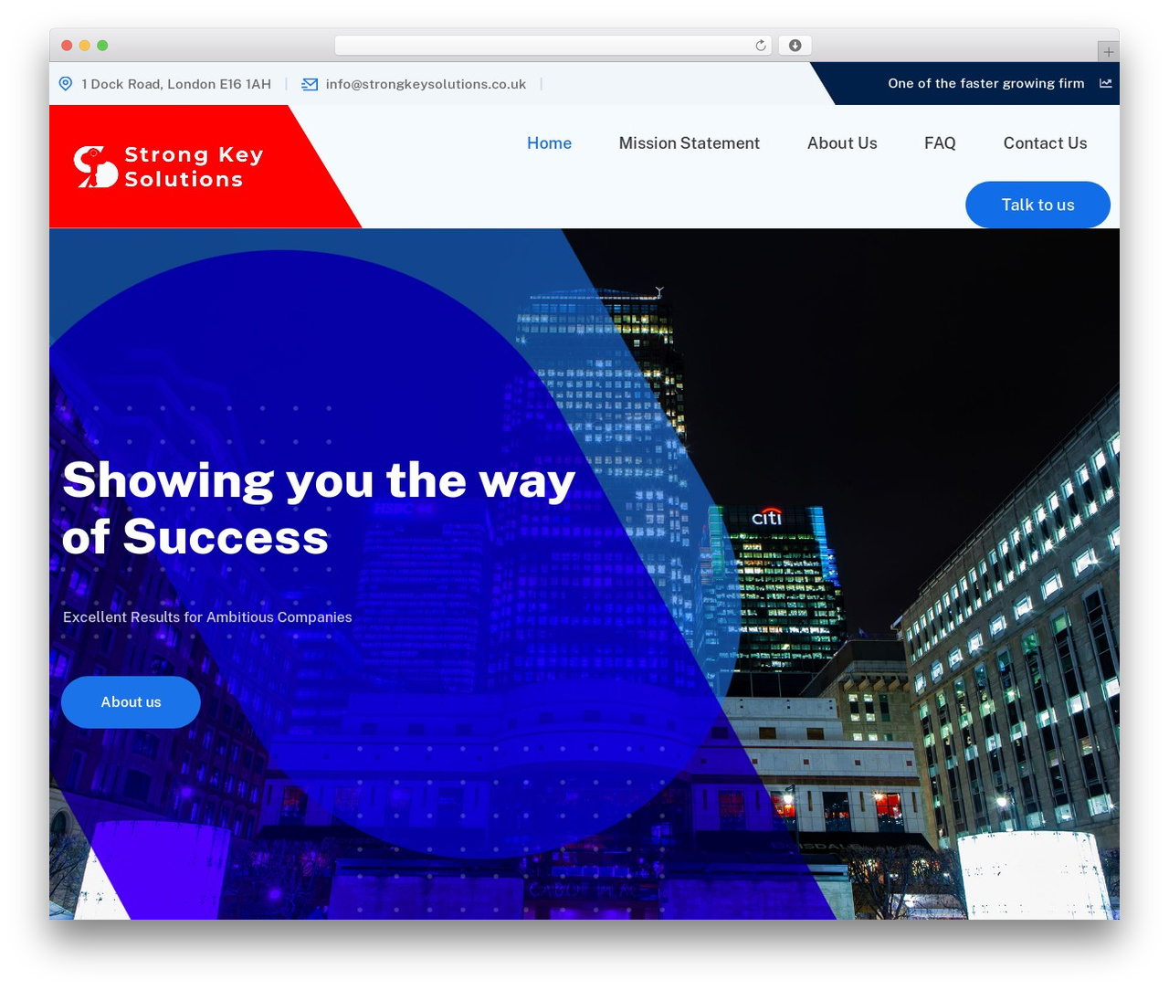 Bcom theme WordPress - strongkeysolutions.co.uk
