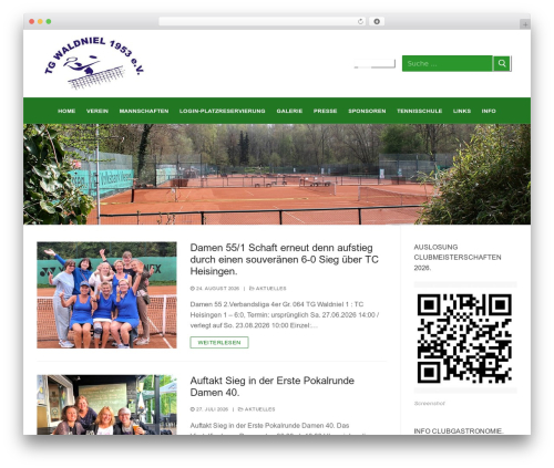 Court Reservation – Manage Your Court Bookings Online (court-reservation) free WordPress plugin - tg-waldniel.de