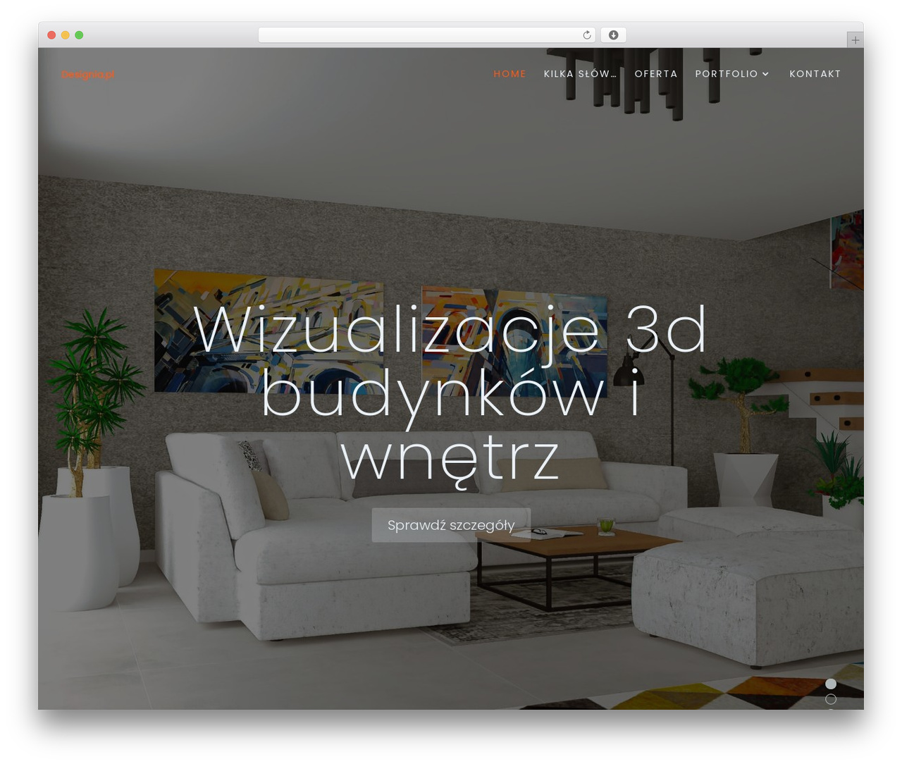 Divi WordPress theme - designia.pl