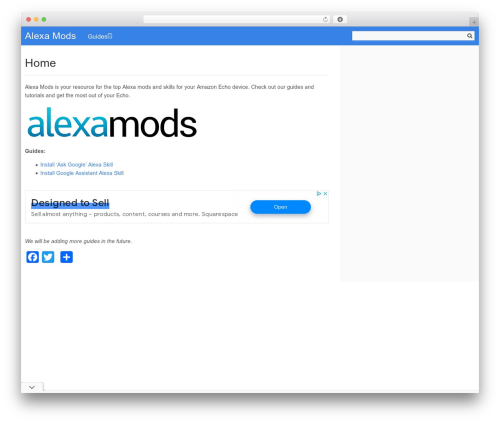 EverBox WordPress theme - alexamods.com