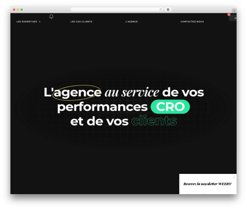 Hello Elementor WordPress store theme - www.weeby.fr