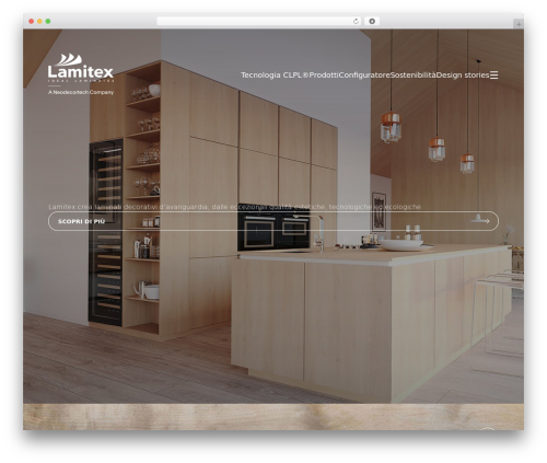 Lamitex WordPress theme - lamitex.it