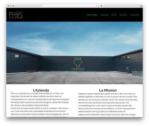 Neve theme WordPress free - phositalia.com
