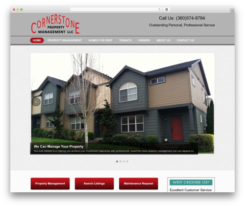 Suco WordPress theme - cornerstonepmwa.com