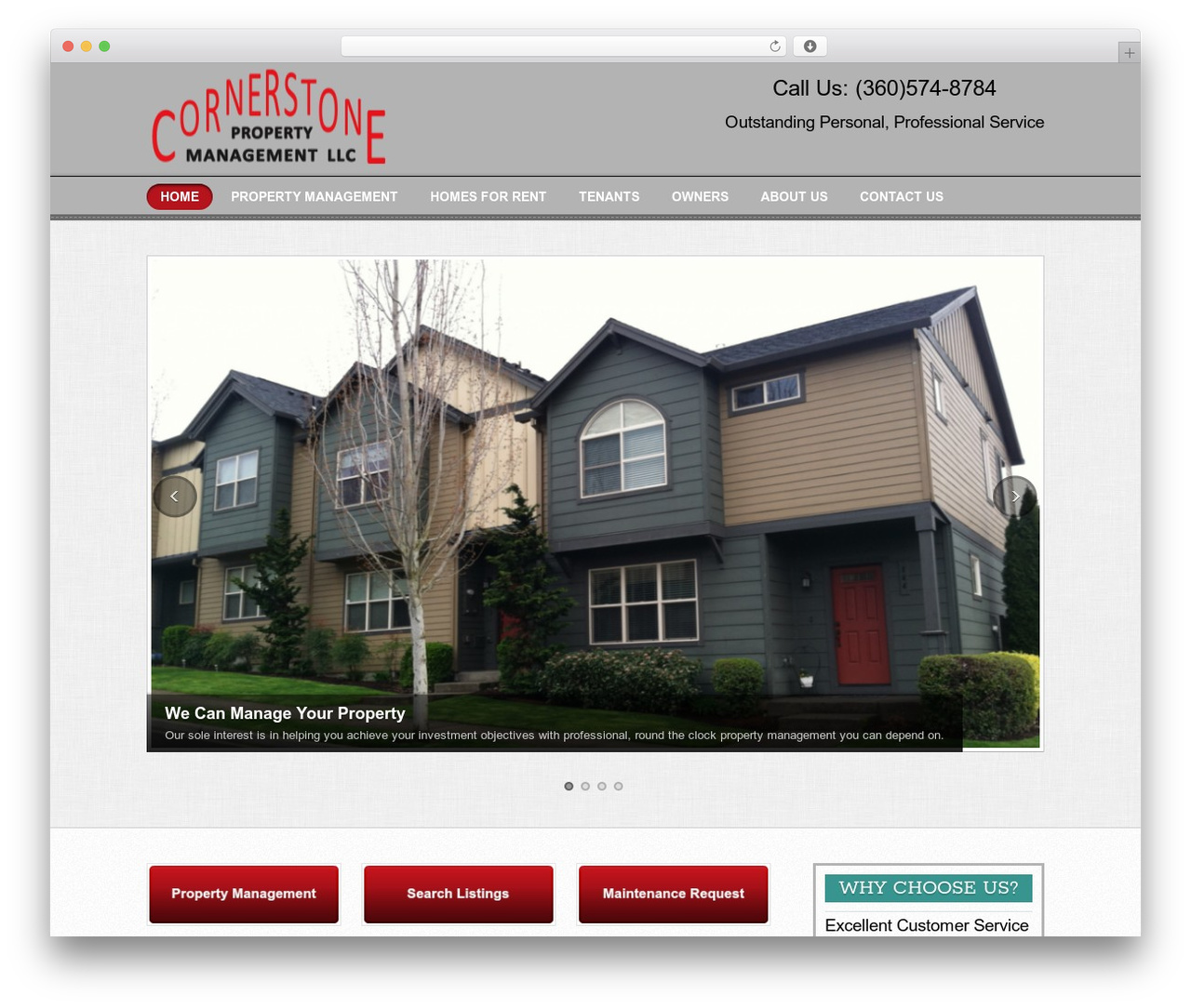 Suco WordPress theme - cornerstonepmwa.com
