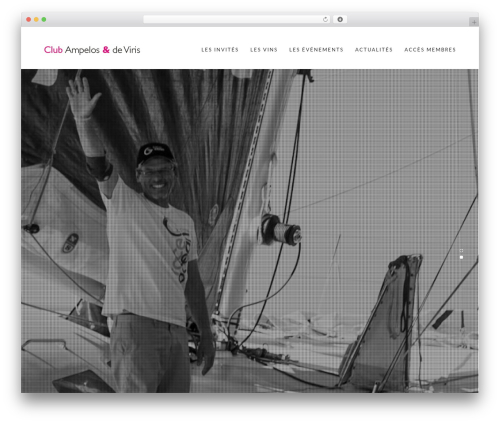 Theme WordPress Dazzle - ampelosetdeviris.com