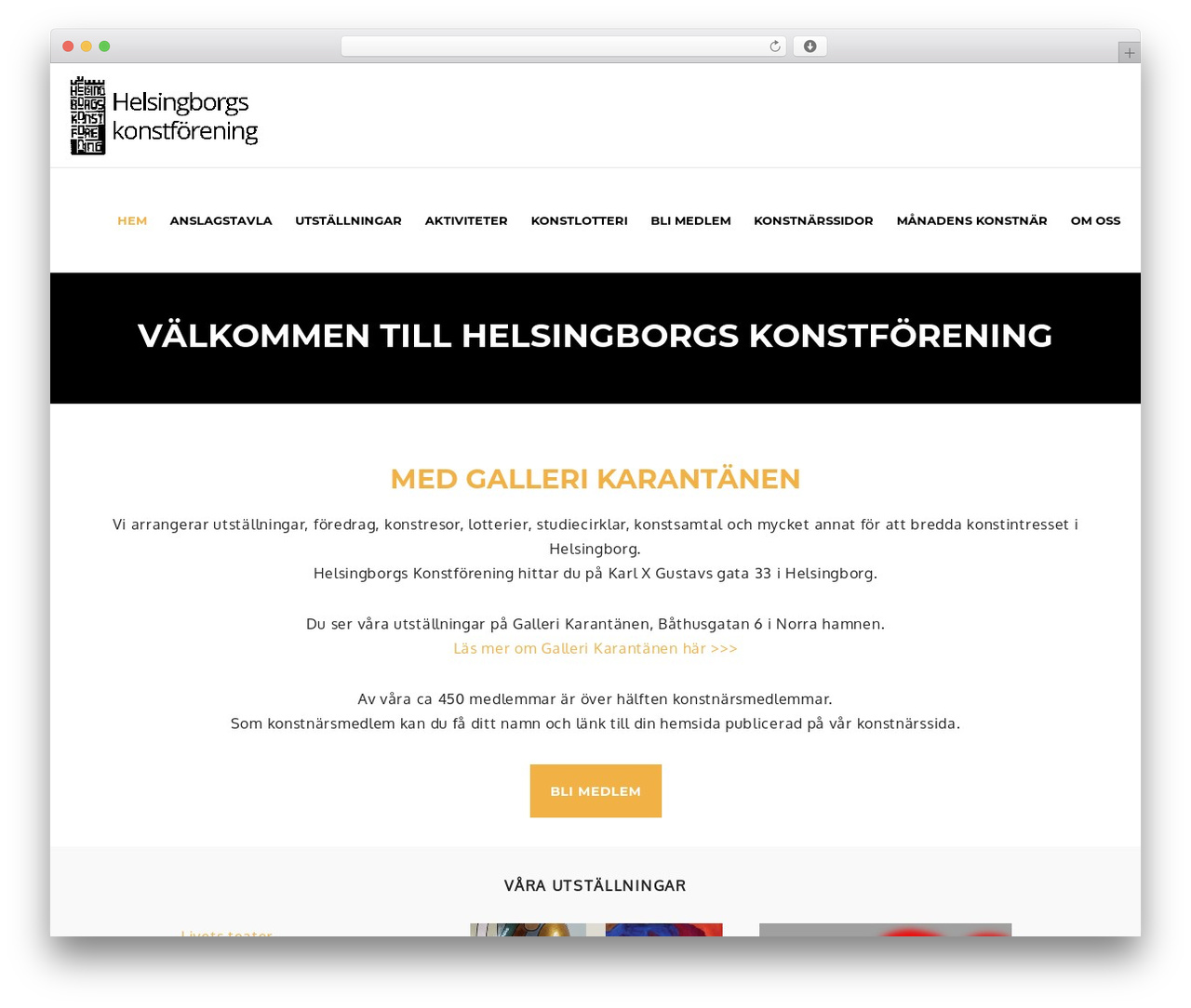 Theme WordPress Blade - helsingborgskonstforening.se Theme WordPress Blade - helsingborgskonstforening.se