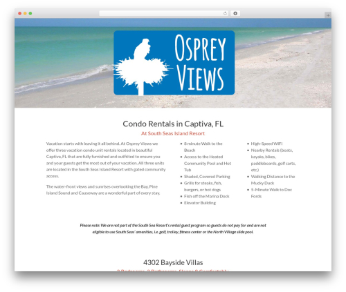 Wp_vrcalendar WordPress plugin - ospreyviews.com