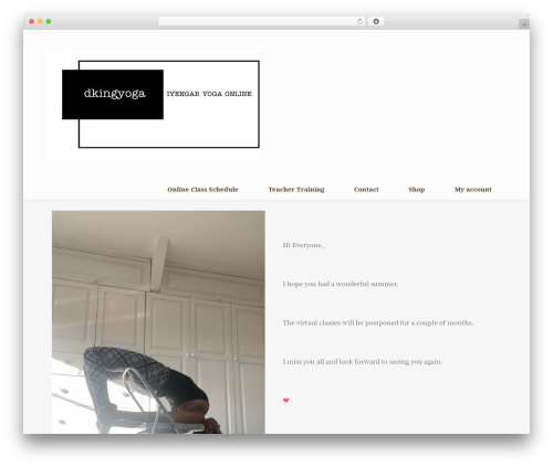 Vczapi pro WordPress plugin - iyengaryogaonline.com