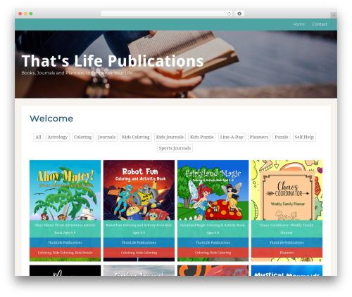 Gs bookshowcase pro WordPress plugin - thatslifepublications.com