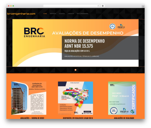 WordPress theme cherry - brcengenharia.com