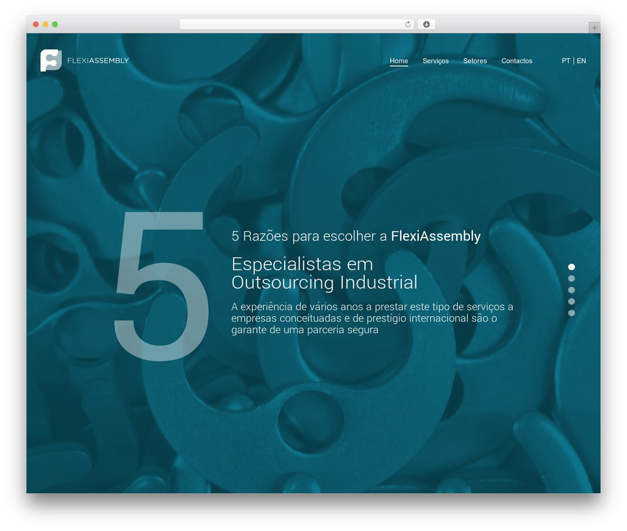 WordPress theme Flexy - flexiassembly.com