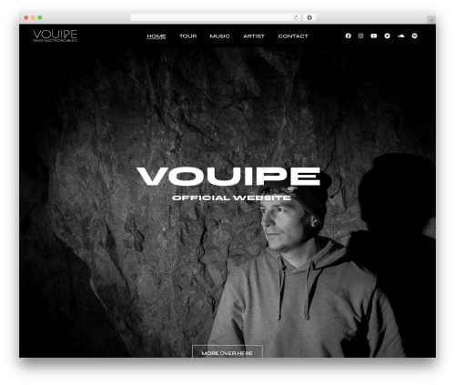 WordPress theme Micdrop - vouipe.com