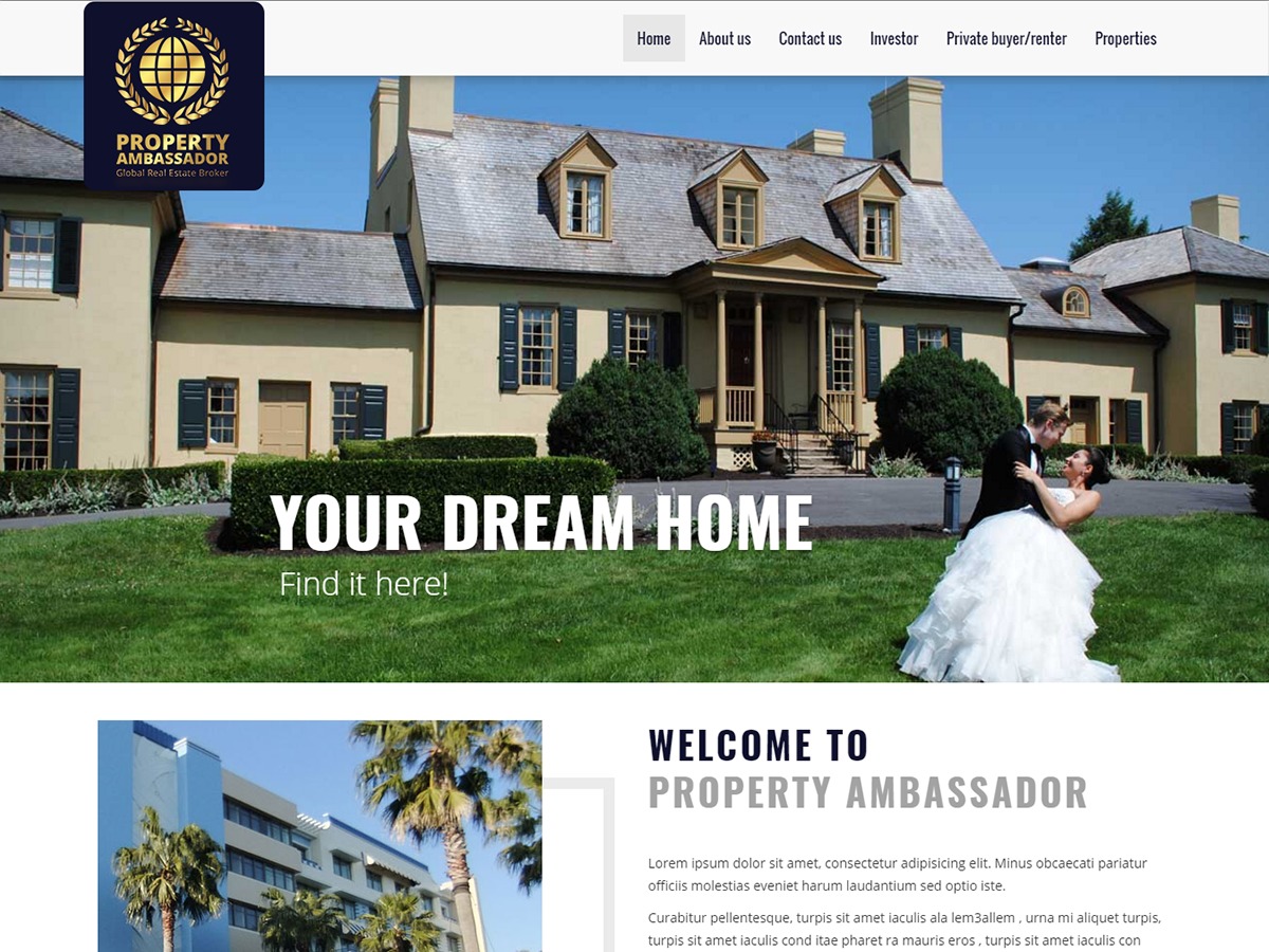 WordPress theme propertyambassador WordPress theme propertyambassador