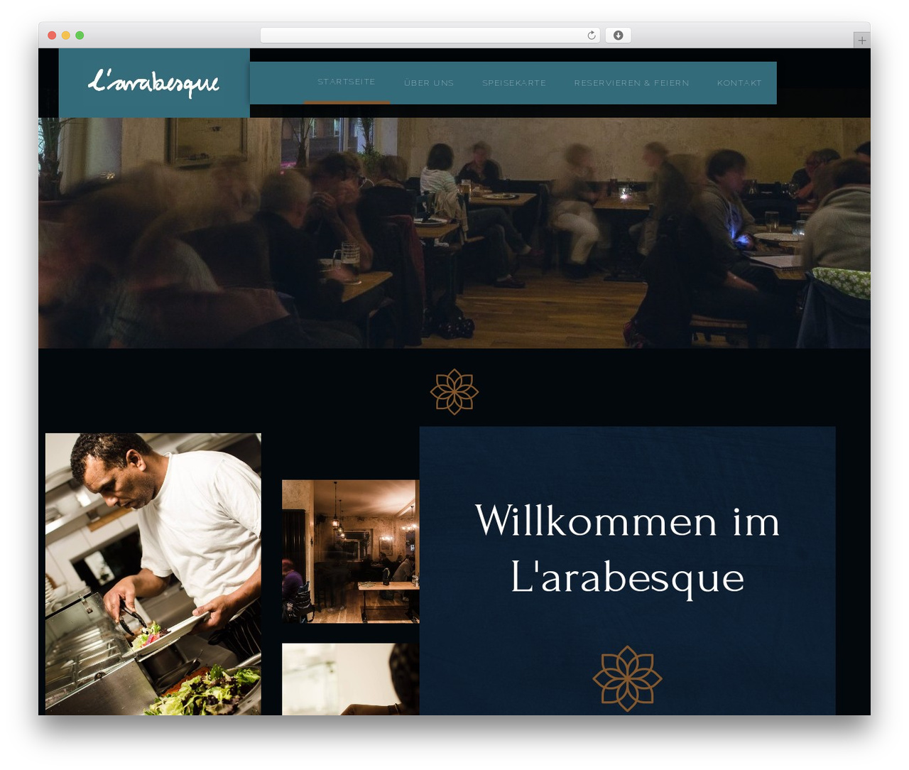 WordPress website theme Hello Elementor - larabesque.de
