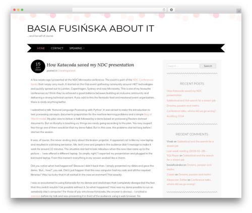 Adelle - WordPress.com WordPress theme - fusinska.com
